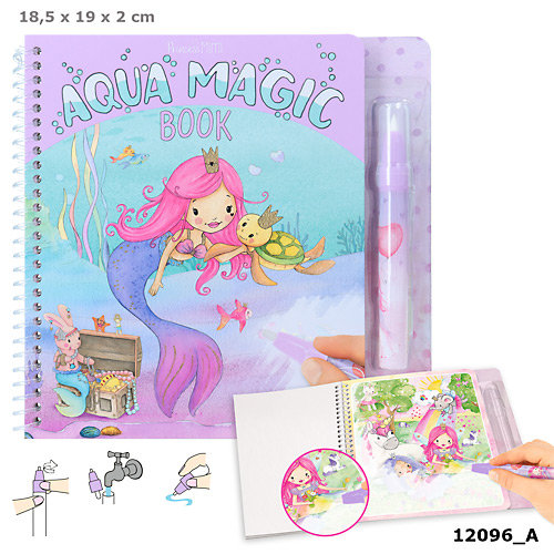 Kolorowanka Aqua Magic Book, Princess Mimi, 12096A Depesche