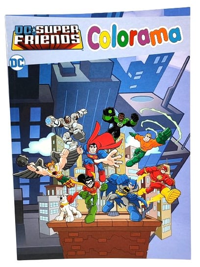 Kolorowanka DC Super Friends - 48 stron Inna marka