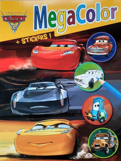 Kolorowanka Dzieci Malowanka Auta Cars 3 Pixar 321 Inna marka