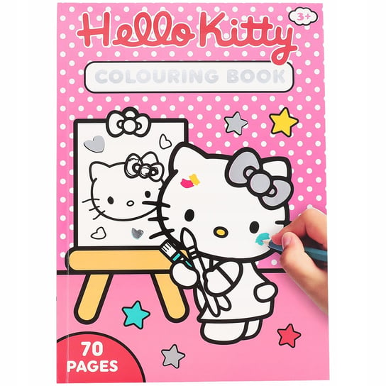 Kolorowanka Dzieci Malowanka Hello Kitty 70 Stron Inna marka