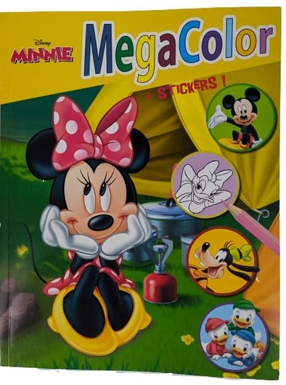 Kolorowanka Dzieci Malowanka Myszka Minnie Mouse 8 Inna marka