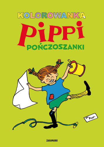 Kolorowanka Pippi Pończoszanki Lindgren Astrid