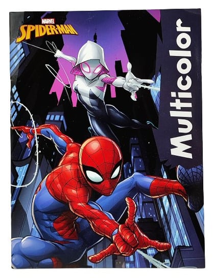 Kolorowanka Spider-Man Marvel. 32 Strony BSN