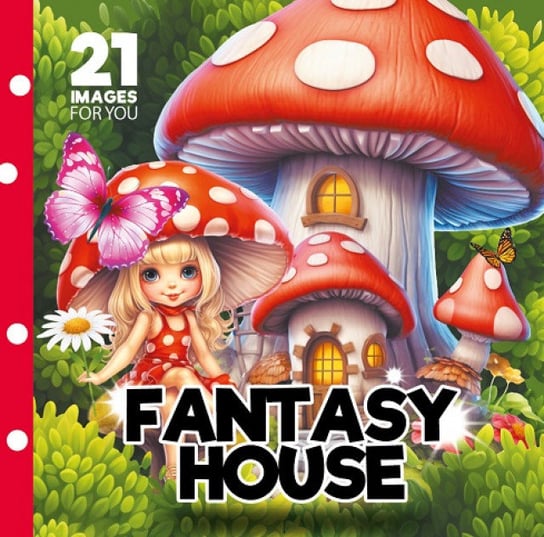 Kolorowanka Usztywniana Fantasy House Bajkowe Domki Fresh