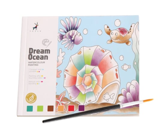 Kolorowanka wodna Ocean snów 20 kartek Dla Dzieci ArtiFly