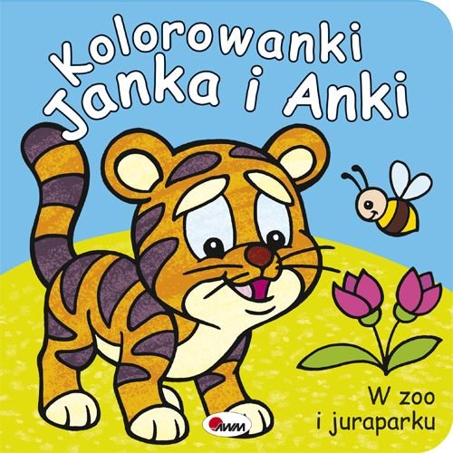 Kolorowanki Janka i Anki. W zoo i juraparku Budek Mariola