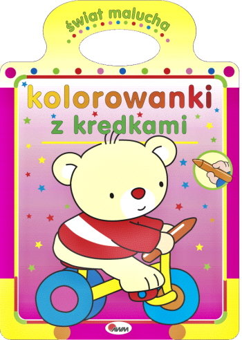 Kolorowanki z kredkami Opracowanie zbiorowe