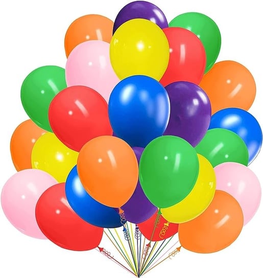 Kolorowe balony 30 szt Inna marka