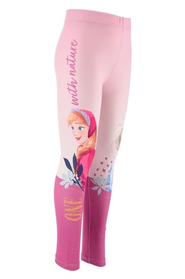 Kolorowe legginsy dla dziewczynki Disney Frozen rozmiar 110/116 cm Disney