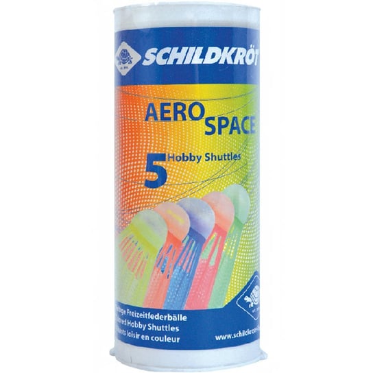 Kolorowe lotki do badmintona Schildkrot Aero Space 5 szt. SCHILDKRÖT FITNESS