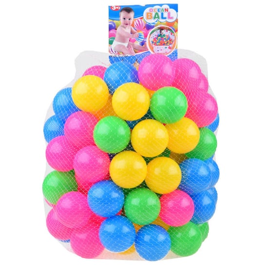 Kolorowe piłki Kulki do basenu 6,5cm 100szt ZA4428 Inna marka
