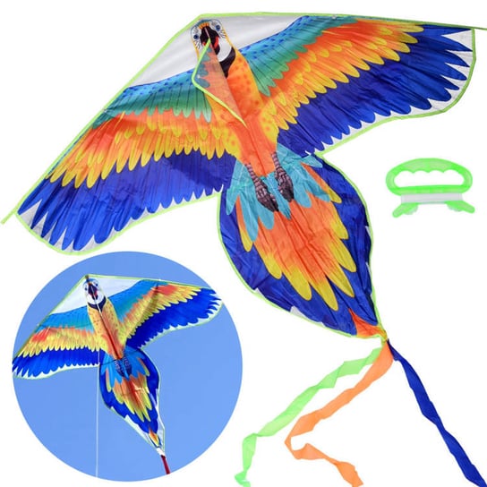 Kolorowy lekki Latawiec Papuga Ara  ptak ZA4414 Inna marka