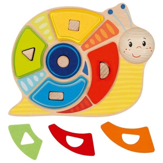 Kolorowy Ślimak Montessori Do Sortowania Goki