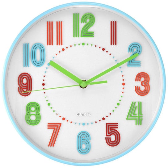 Kolorowy zegar ścienny MPM E01.4047.31 25,5 cm MPM