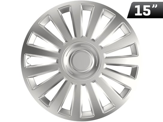 Kołpak Luxury Silver 15``, 1 Szt. Carmotion