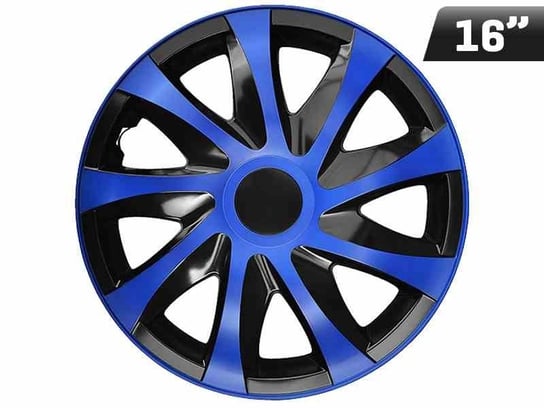Kołpaki DRACO CS blue - black 16", 4 szt. Carmotion