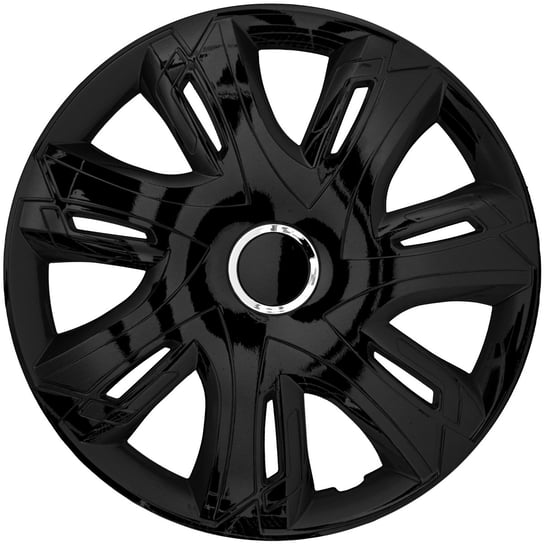 Kołpaki samochodowe SUPERNOVA black 14'' + ring NRM