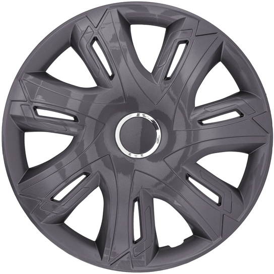 Kołpaki samochodowe SUPERNOVA graphite 14'' + ring NRM
