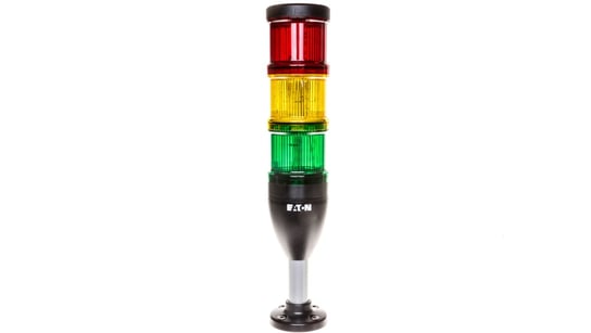 Kolumna sygnalizacyjna czerwona, żółta, zielona 24V AC/DC światło ciągłe SL7-100-L-RYG-24LED 171425 Eaton