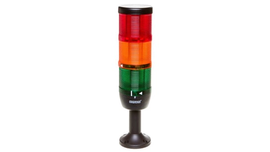 Kolumna sygnalizacyjna kompletna 70mm, 3 człony 24V DC czerwony-żółty-zielony TK-IK73L024XM01 EMAS ELEKTROTEKNIK