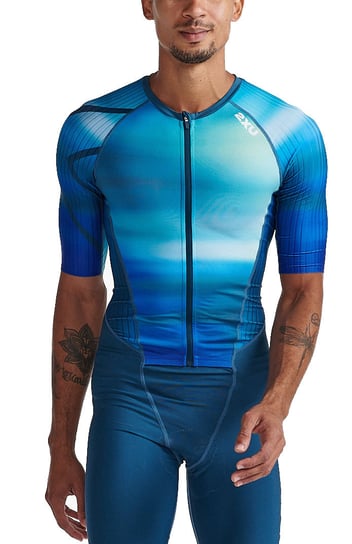 Kombinezon do triathlonu męski 2XU Aero Sleeved MT6426d r.L 2XU