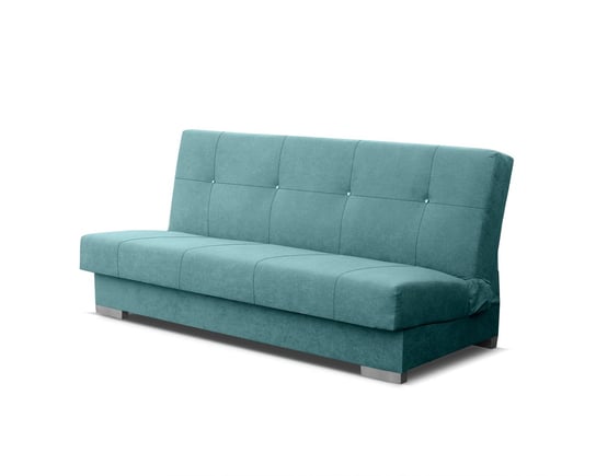 Komfortowa Wersalka do salonu SILK turkusowy Bettso