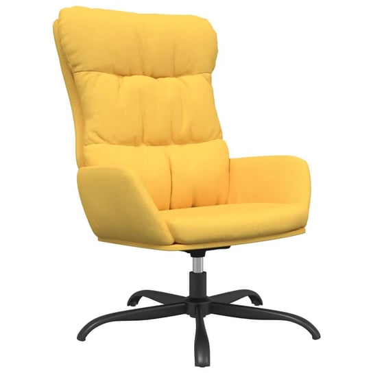 Komfortowe krzesło musztardowe 70x77x98 cm Inna marka