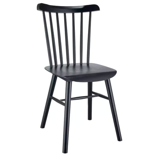 Komfortowe krzesło Stick jesionowe czarne do jadalni Step Into Design