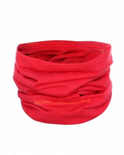 Komin, Chusta Wielofunkcyjna  Brubeck Wool Neck Gaiter | Malinowy - Rozmiary L/Xl BRUBECK