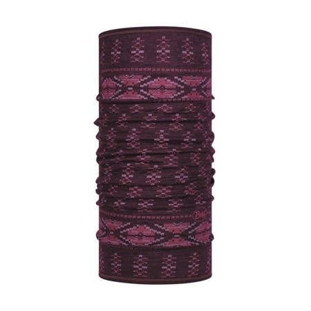 Komin, Chusta Wielofunkcyjna  Buff Merino Lightweight | Frieze Deep Purple Buff