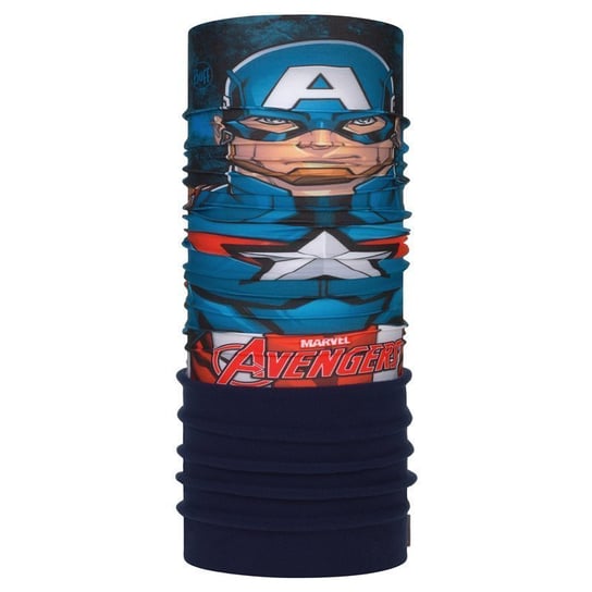 Komin dziecięcy BUFF® Junior Polar US CAPITAN AMERICA NIGHT BLUE Buff