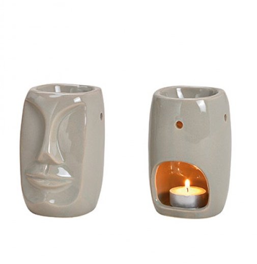 Kominek ceramiczny Totem na świeczkę Tealight Wurm