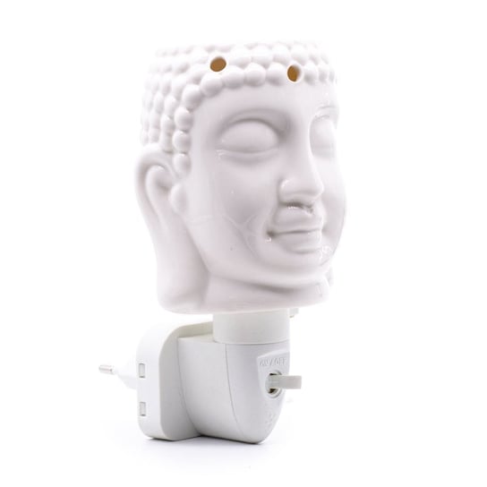 Kominek do wosków zapachowych elektryczny do gniazdka / kontaktu biały - Buddha Candle Brothers