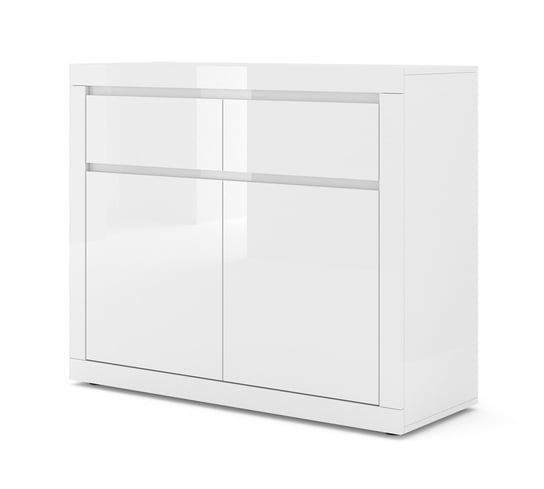 Komoda 105 cm BELLO BIANCO I biały mat / połysk BIM Furniture