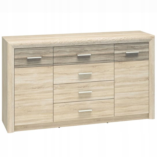 Komoda dąb sonoma MDF trufel 165 SOLVER Furnimasters