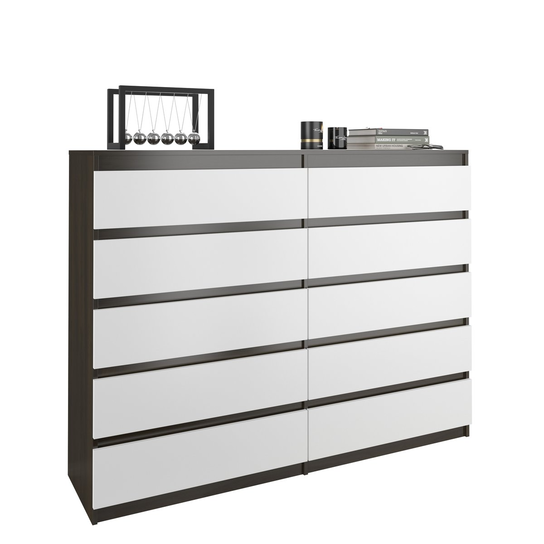 Komoda Mobene Modern 140 X 40 X 120Cm Wenge Mix - Mobene | Sklep EMPIK.COM