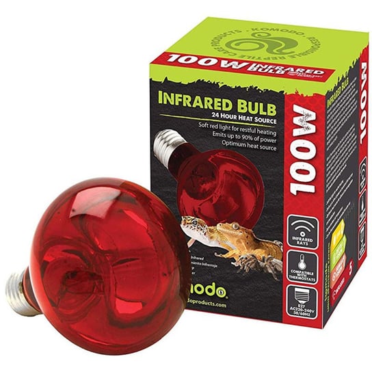 KOMODO 82221 INFRARED SPOT BULB 75 W - ŻARÓWNA GRZEWCZA PODCZERWONA KOMODO