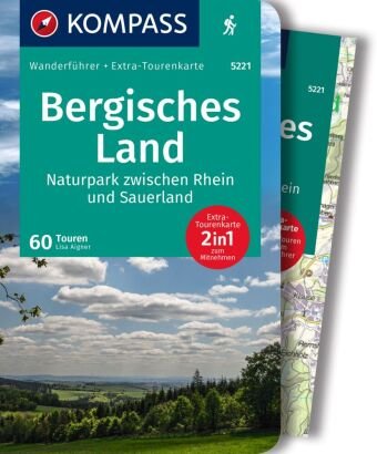 KOMPASS Wanderführer Bergisches Land, Naturpark zwischen Rhein und Sauerland, 60 Touren Kompass