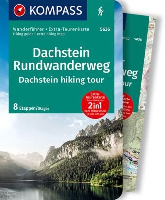 KOMPASS Wanderführer Dachstein-Rundwanderweg, 8 Etappen Kompass