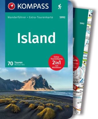 KOMPASS Wanderführer Island, 70 Touren Kompass