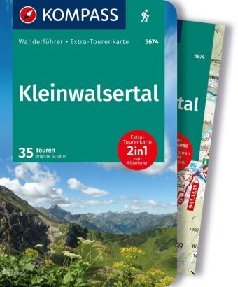 KOMPASS Wanderführer Kleinwalsertal, 35 Touren Kompass