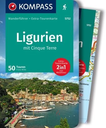 KOMPASS Wanderführer Ligurien mit Cinque Terre, 50 Touren Kompass