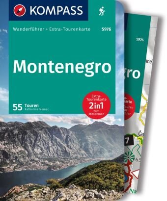 KOMPASS Wanderführer Montenegro, 55 Touren Kompass