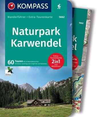 KOMPASS Wanderführer Naturpark Karwendel, 60 Touren Kompass