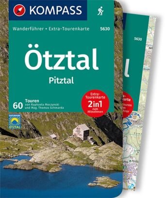 KOMPASS Wanderführer Ötztal, Pitztal, 60 Touren Kompass