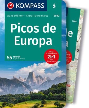 KOMPASS Wanderführer Picos de Europa, 55 Touren Kompass