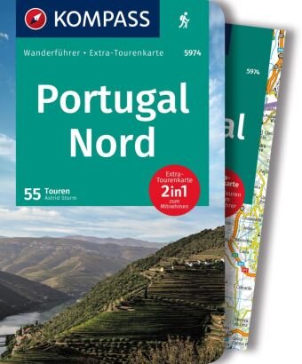 KOMPASS Wanderführer Portugal Nord, 55 Touren Kompass