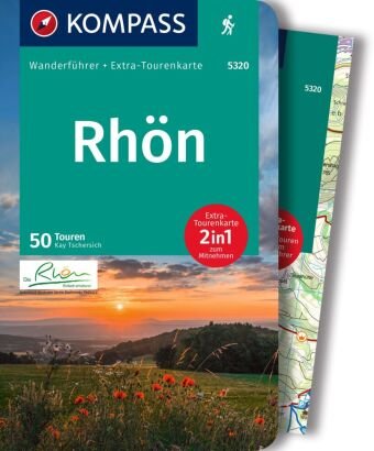KOMPASS Wanderführer Rhön, 50 Touren Kompass