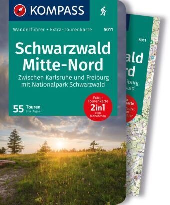 KOMPASS Wanderführer Schwarzwald Mitte-Nord, 50 Touren Kompass
