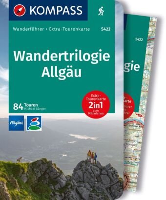KOMPASS Wanderführer Wandertrilogie Allgäu, 84 Touren Kompass